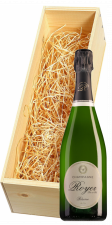 Wijnkist met Royer Champagne Réserve Brut